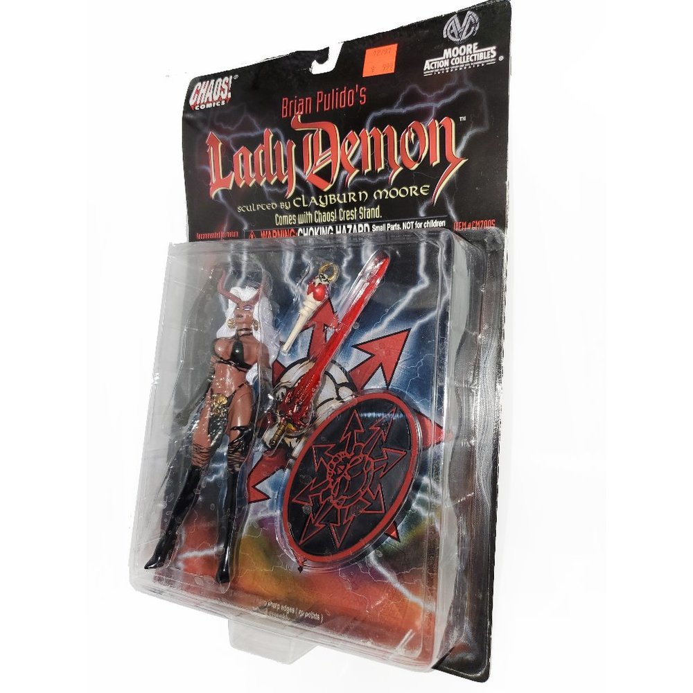 Chaos Comics Lady Demon Figure Comic Book Gift NIB